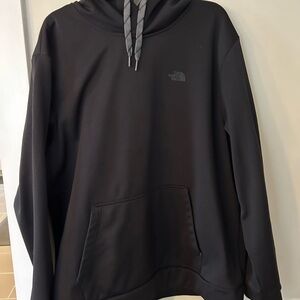 The North Face Black Hoodie - performance, 100% polyester